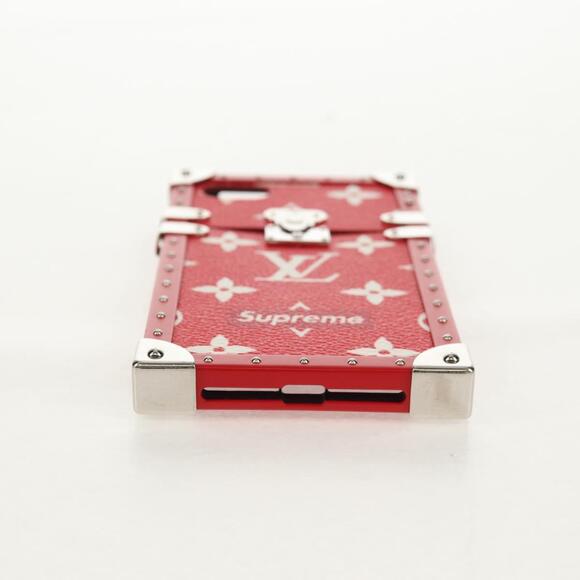 LOUIS VUITTON Louis Vuitton × Supreme iPhone 7 Case Red M67758 LV